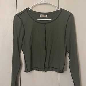 Large cropped shirts